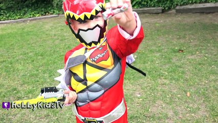 World's Biggest POWER RANGERS Surprise Egg! Toy Adventure + Dino Charge Surprises HobbyKidsTV_2