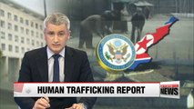 N. Korea among world's worst countries for human trafficking: U.S. State Dept.