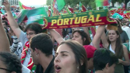 Euro-2016: Réactions à Lisbonne après la victoire du Portugal