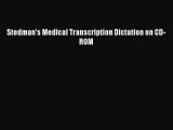 Download Stedman's Medical Transcription Dictation on CD-ROM Ebook Free