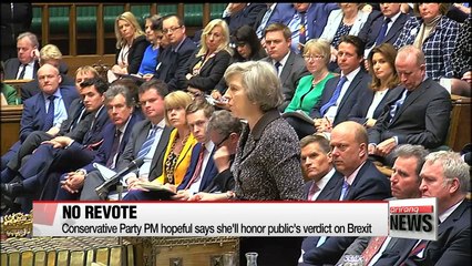 Britain's PM hopefuls rule out possibility of Brexit revote