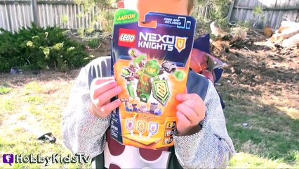World's Biggest DRAGON Surprise Egg! Lego Nexo Knights HobbyKidsTV_16