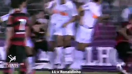 Top 15 Free Kicks Under The Wall