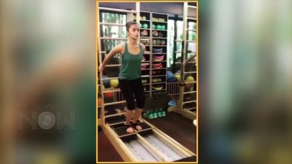 (VIDEO) Alia Bhatt HOT Workout Videos Compilation