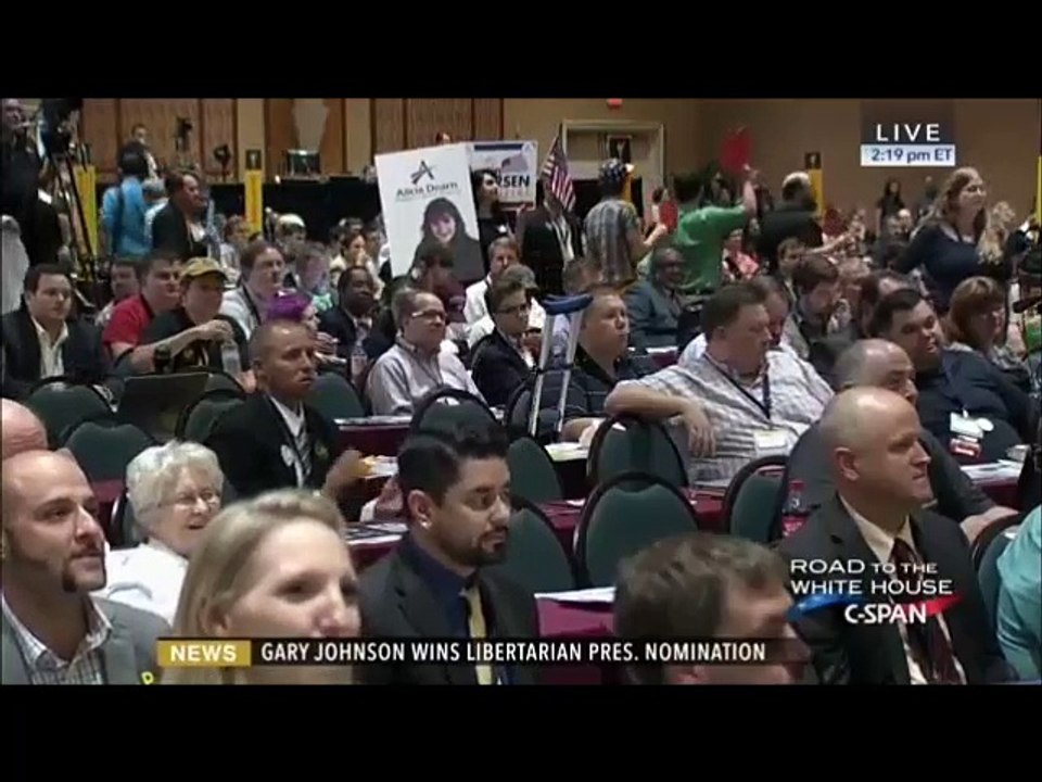 John McAfee addressing Libertarian Conference. Day 2. Orlando, 2016