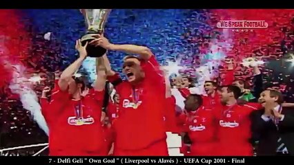 Top10 Memorable Goals