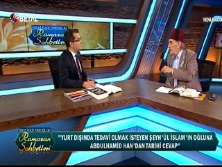 Üstad Kadir Mısıroğlu ile Ramazan Sohbetleri 30 Haziran 2016