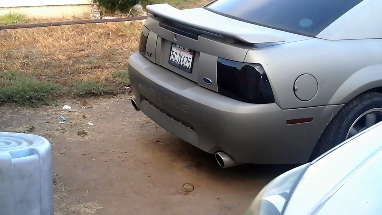 01 mustang gt exhaust sound flowmaster original 40s series