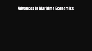 [PDF] Advances in Maritime Economics Download Online