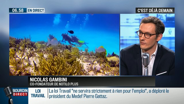 La chronique d'Anthony Morel: iBubble, le premier drone de plongée intelligent et autonome - 01/07