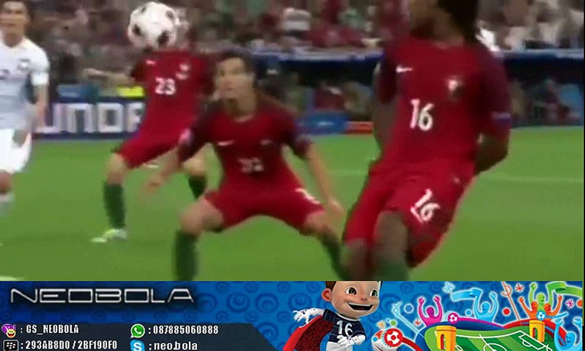 Polandia vs Portugal 1-1 (3-5) Euro 2016 1/7/2016