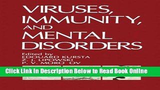 Read Viruses, Immunity, and Mental Disorders  Ebook Free