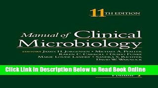 Read Manual of Clinical Microbiology (2 Volume set)  Ebook Free