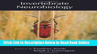 Read Invertebrate Neurobiology (Cold Spring Harbor Monograph Series)  Ebook Free