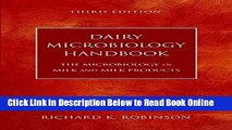 Download Dairy Microbiology Handbook: The Microbiology of Milk and Milk Products  PDF Free