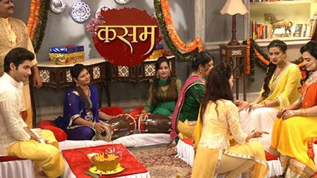 Rishi - Tanu HALDI CEREMONY | Kasam Tere Pyaar Ki | On Location
