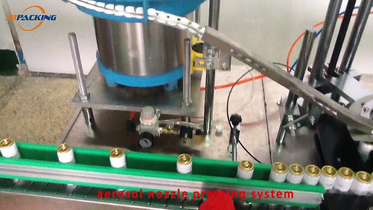 Fully Automatic Aerosol Spray Filling Machine for Aluminum Aerosol Cans 2800B