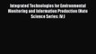 [PDF] Integrated Technologies for Environmental Monitoring and Information Production (Nato