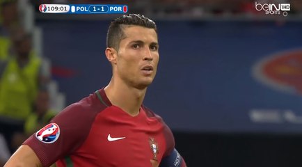 Euro 2016 : l’hommage aux victimes des récents attentats avant Pologne-Portugal (VIDEO)