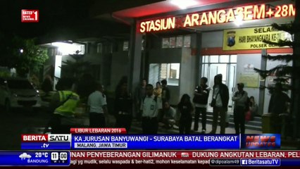 Banjir, Jalur Kereta di Pasuruan Rusak