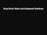 Read Visual Basic Object and Component Handbook Ebook Free