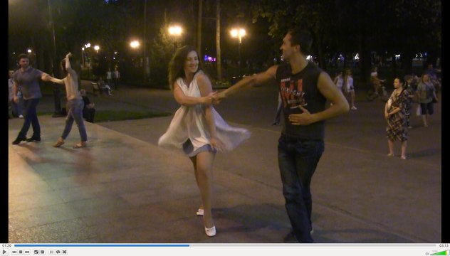 Самоорг. Танцы- Хастл-ОпенЭиры. Парк Горького N 3 30.06.2016
