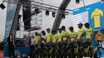 Tour de France : Peter Sagan présente Alberto Contador