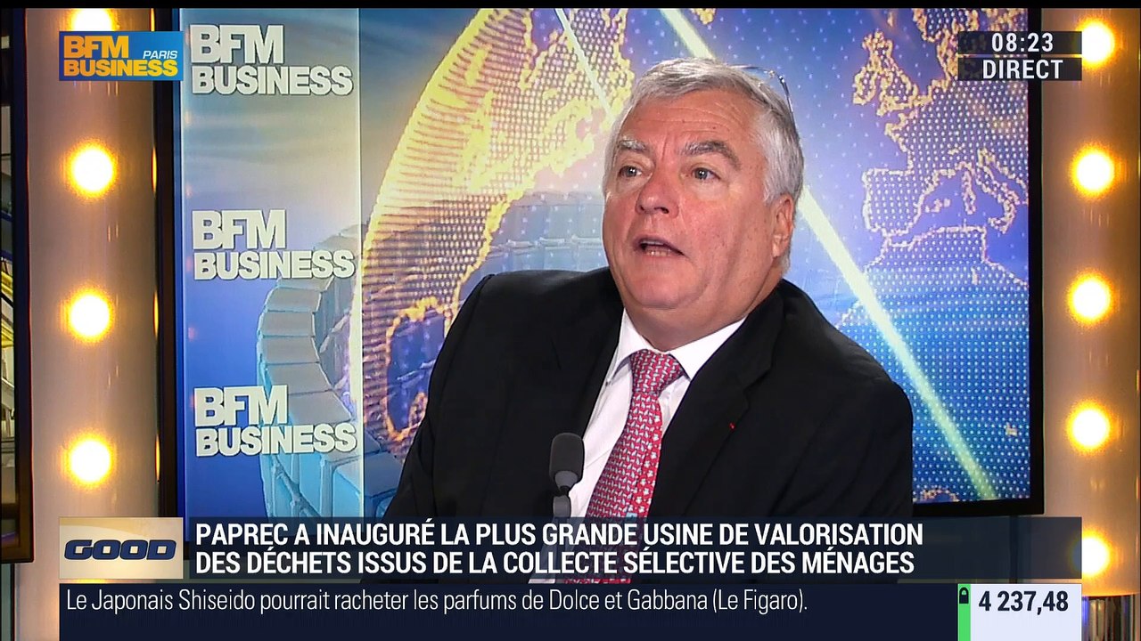 Paprec Groupe a inauguré deux unités consacrées au tri des déchets émanant de la collecte sélective - 01/07