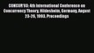 Read CONCUR'93: 4th International Conference on Concurrency Theory Hildesheim Germany August