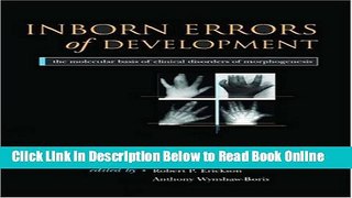 Read Inborn Errors of Development: The Molecular Basis of Clinical Disorders of Morphogenesis