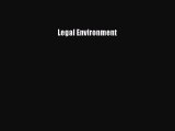 Read Book Legal Environment ebook textbooks