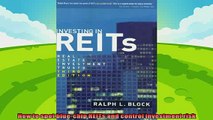 there is  Investing in REITs Real Estate Investment Trusts Third Edition Bloomberg