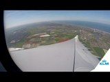 GREAT VIEW landing in Amsterdam (Dutch coastline) | KLM A330