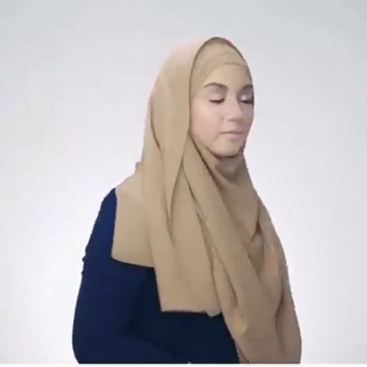 Full Chest Coverage Hijab Tutorial