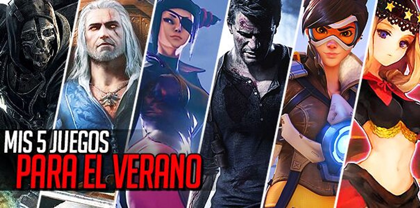 5 videojuegos para verano recomendados por Nach...