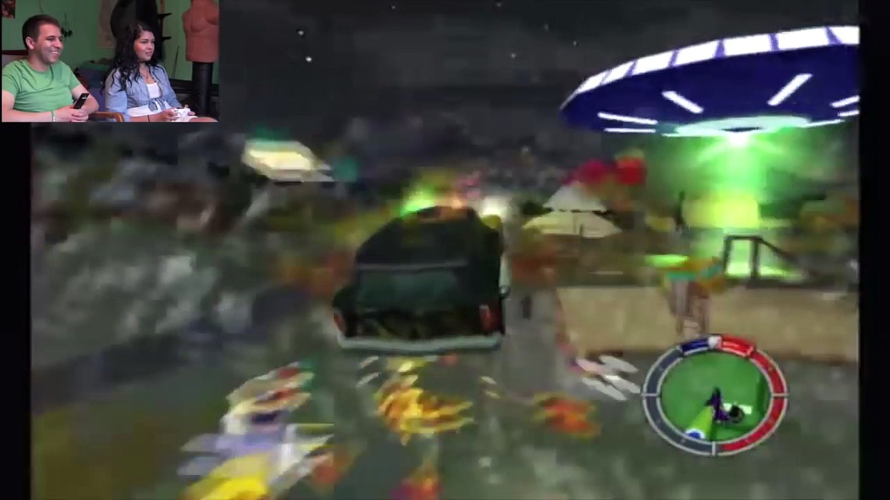 My Girlfriend Plays The Simpsons Hit & Run