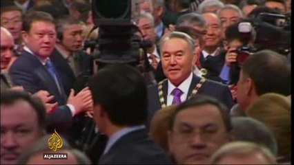 Kazakhs protest government land reforms