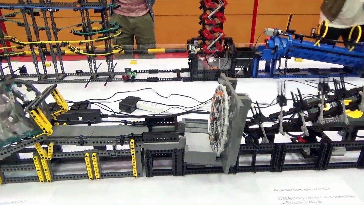 Great Ball Contraption at Japan Brickfest 2016