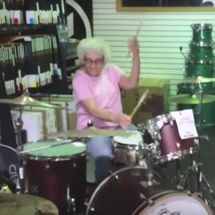 Una abuela Rock 'n' Roll
