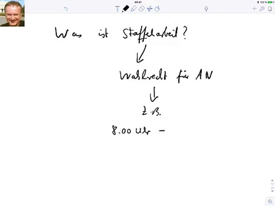 Was ist Staffelarbeit?