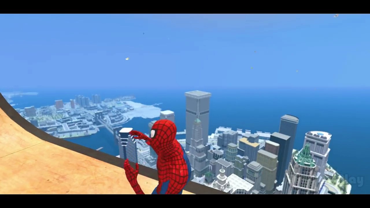New Spiderman vs 25 Disney Custom Spider McQueen Cars w- Children Nursery Rhyme with Action_1
