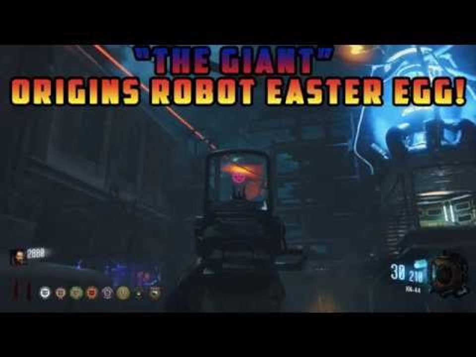 BLACK OPS 3 ZOMBIES: "THE GIANT" Easter Egg! - ACTIVATE THE ORIGINS ROBOT!!! (BO3 ZOMBIES)