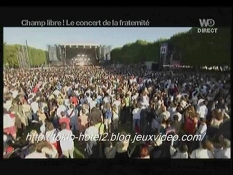 Tokio Hotel au champ de Mars, le 14 Juillet 2007 !