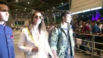 Karan Singh Grover and Bipasha Basu returns from there honeymoon 2016