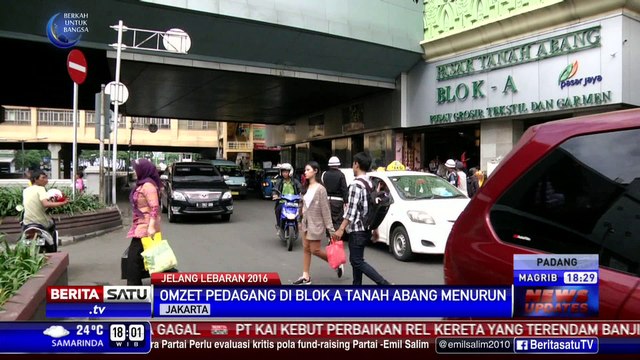 Ramadan Tahun Ini, Omzet Pedagang Blok A Tanah Abang Merosot