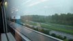 Hilarious video of wife getting a fright on China's  Shanghai Maglev train the fastest in the world