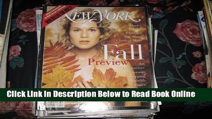 Download New York Magazine (RENEE ZELLWEGER , FALL PREVIEW ISSUE , Movies , Theater , Television ,
