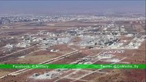 Дрон сирийской армии. Обзор поля боя под Алеппо