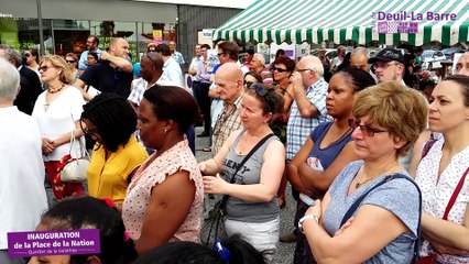 23 juin 2016 - Inauguration de la Place de la Nation à Deuil-La Barre