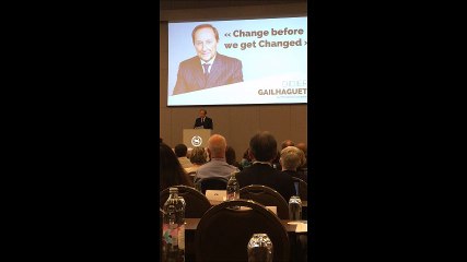 Discours de Didier Gailhaguet - Présidence à l'ISU 2016